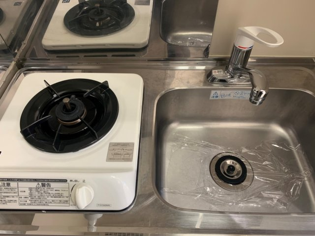江戸川区西小岩１丁目のアパートのキッチン