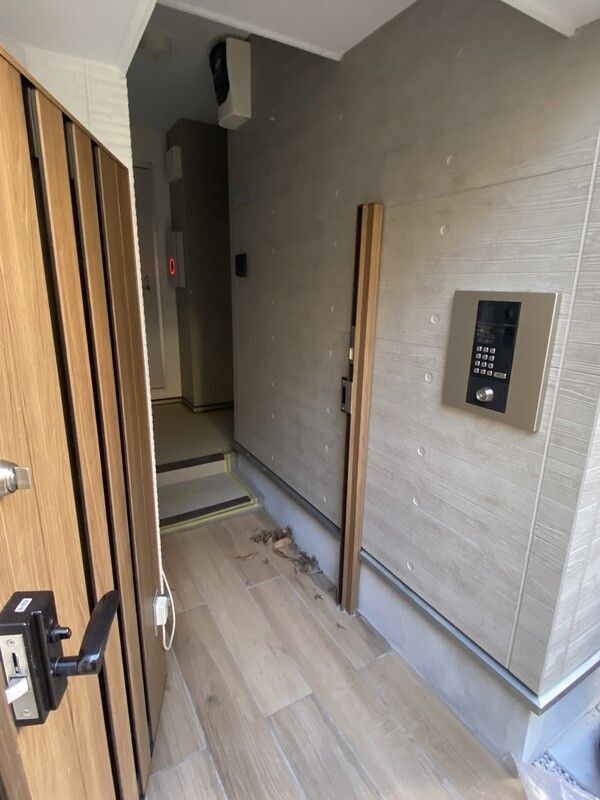 ベルフラッツ東武練馬のエントランス