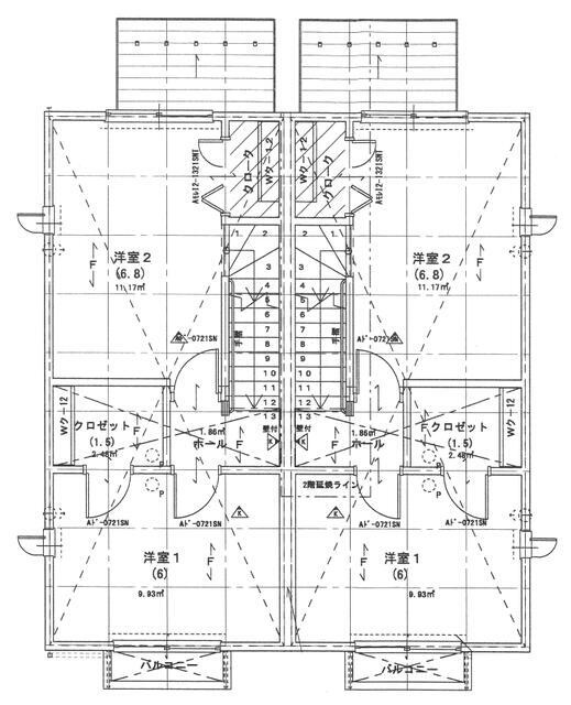 ひたちなか市外野２丁目７棟一括の地図