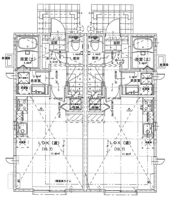 ひたちなか市外野２丁目７棟一括の地図