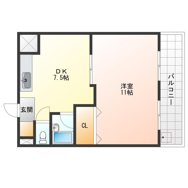 櫻井ビルの間取り