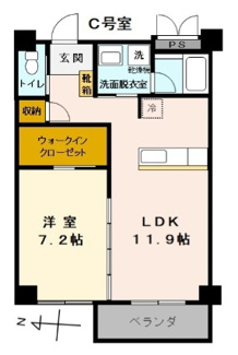 【間取り】 | サンマリン安里（ＴＮＣ） | サンマリン安里（ＴＮＣ）那覇市安里エリア