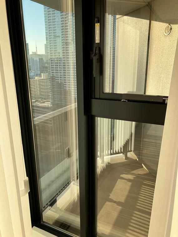 ベイサイドタワー晴海のバルコニー