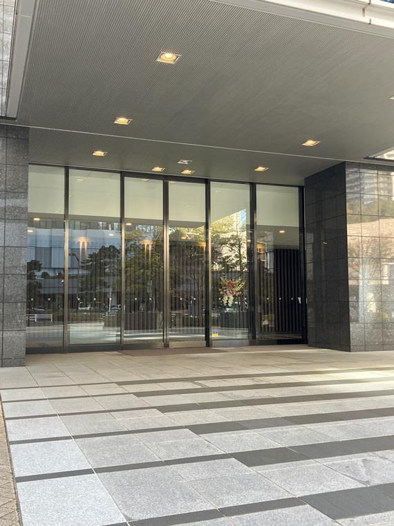 ベイサイドタワー晴海のエントランス