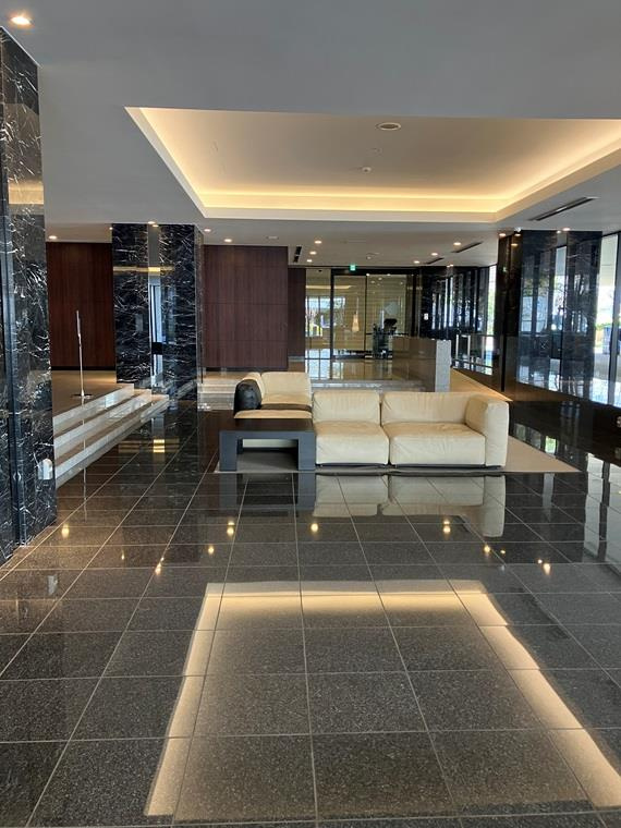 ベイサイドタワー晴海のロビー