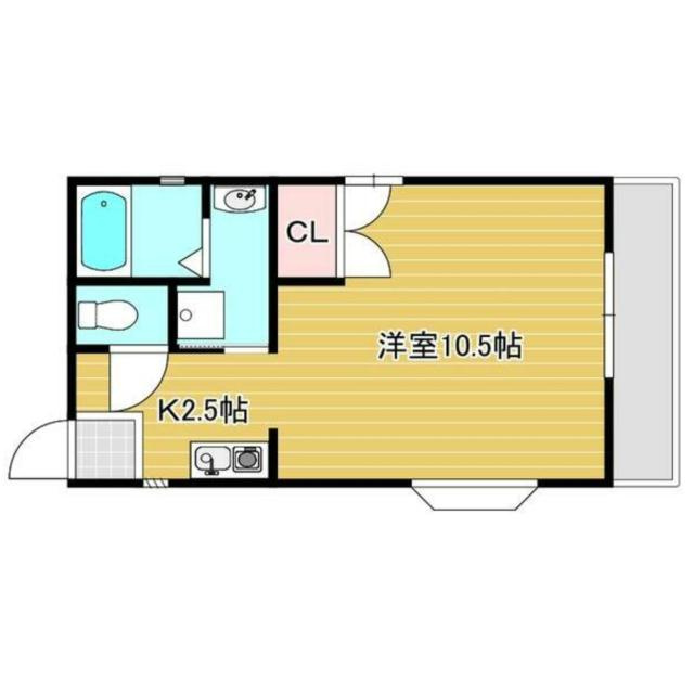 ハイネス花北の間取り