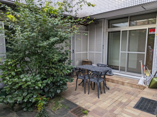 福岡市中央区平和３丁目の中古一戸建の庭|お庭です