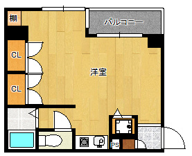 パンルネックスクリスタル博多の間取り
