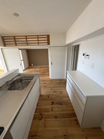 ニュー千早団地二棟のキッチン|使いやすいキッチンです