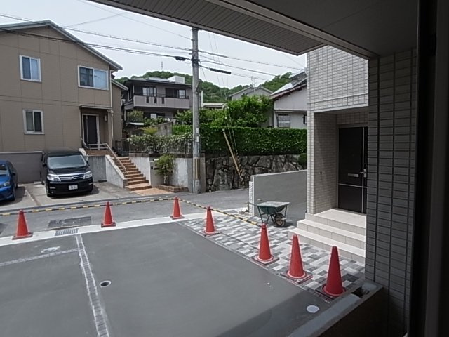 神戸市長田区雲雀ケ丘３丁目のアパートの展望