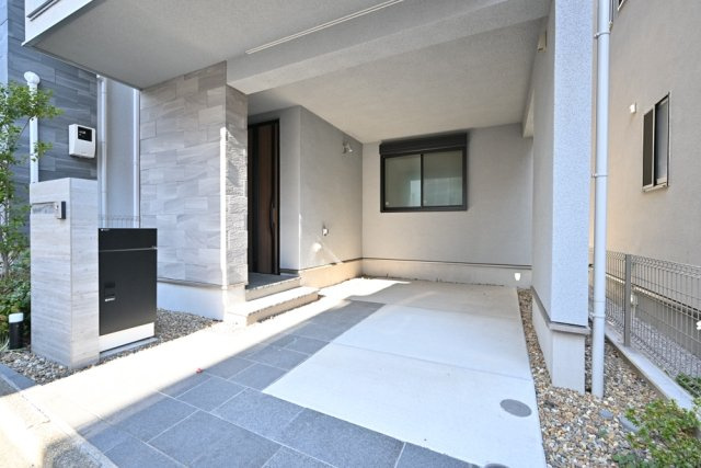 大田区南千束３丁目戸建　２号棟の駐車場