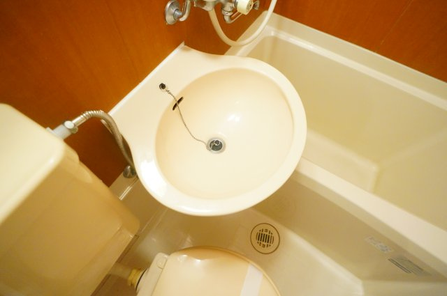 マンションフィールドナウの洗面所