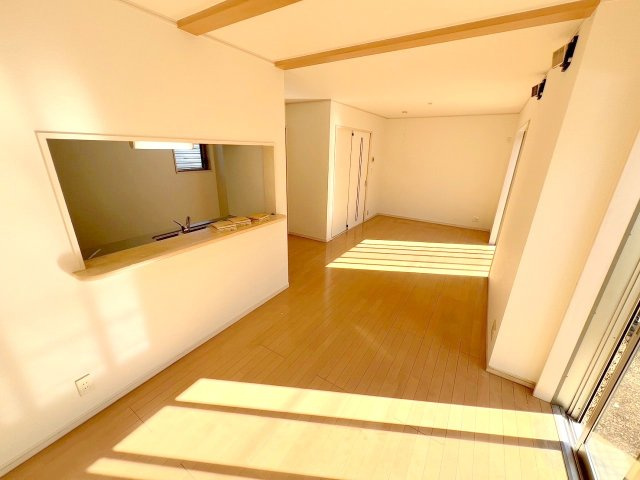 立川市一番町　リフォーム済み中古戸建の居間・リビング|※リフォーム前画像