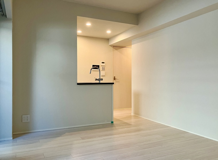 オープンンレジデンシア神楽坂プレイス　の居間・リビング