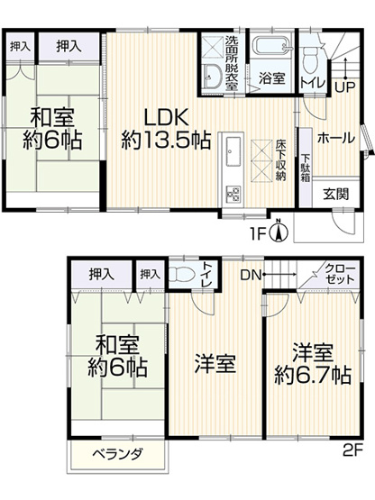 【間取り】 | ◇◆茅ヶ崎市白浜町 中古戸建◆◇