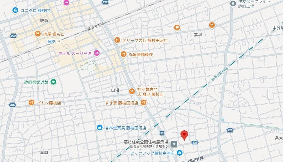ロイヤルシャトーの地図