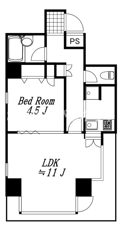 欠真間2丁目のマンションの間取り