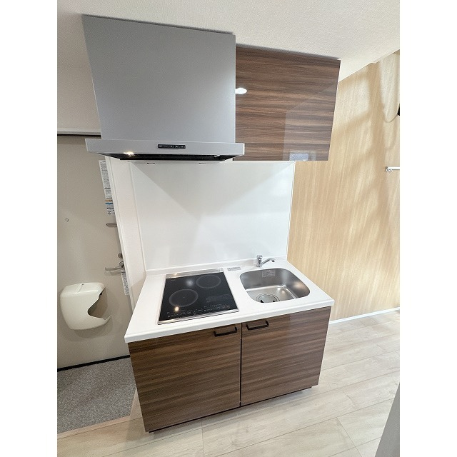 ラフィーネ三ッ沢南町のキッチン|IH2口コンロ♪