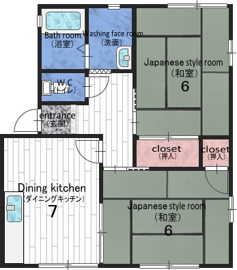 【間取り】 | フレグランス方Ⅲ