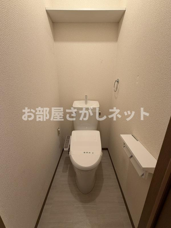 市川市相之川2丁目のアパートのトイレ