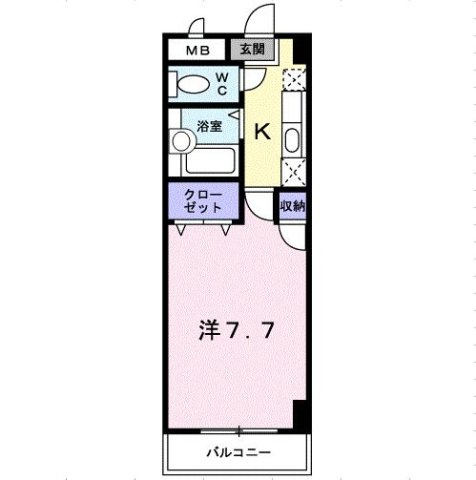 ヴィラ９９の間取り