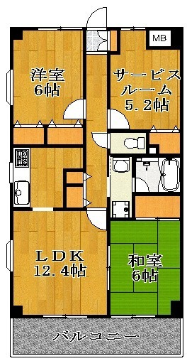【間取り】 | アレグリア芝山