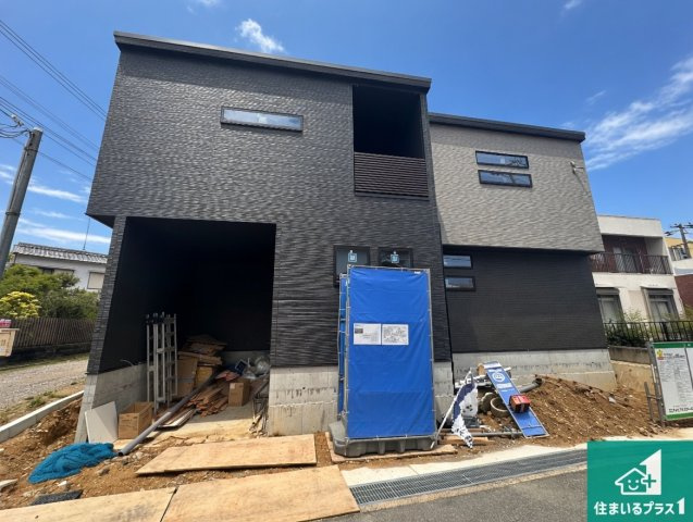 神戸市西区伊川谷町有瀬　第2期　新築一戸建ての前面道路含む現地写真|周辺は落ち着いた街並みの住宅地！子育てがしやすい住環境です！まだ未完成ですが、現地でしかわからない事もございます。是非一度ご覧ください。