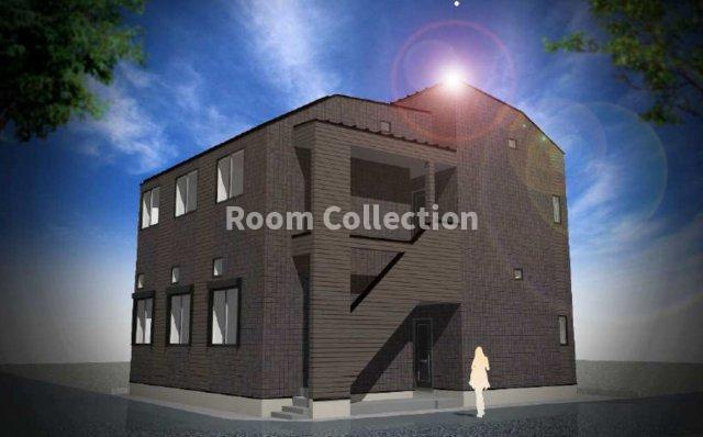 ハーモニーテラスときわの外観|完成パース