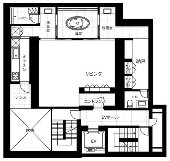REXIED恵比寿（レクシード恵比寿）の間取り