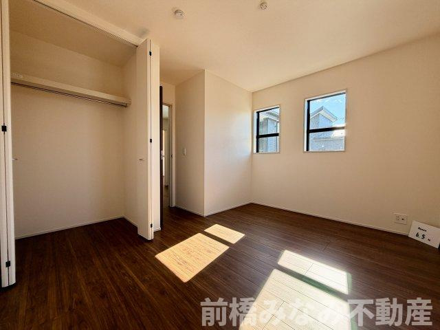 高崎市石原町第24　３号棟(全６棟)　リーブルガーデン　新築建売分譲の洋室|使い勝手のいい洋室です