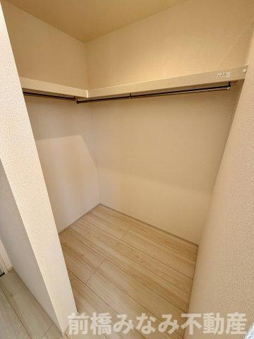 高崎市石原町第24　２号棟(全６棟)　リーブルガーデン　新築建売分譲の収納|たっぷりとした収納スペースです