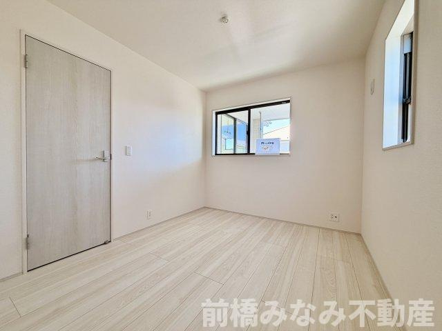 高崎市石原町第24　２号棟(全６棟)　リーブルガーデン　新築建売分譲の洋室|コンパクトで使いやすい洋室です