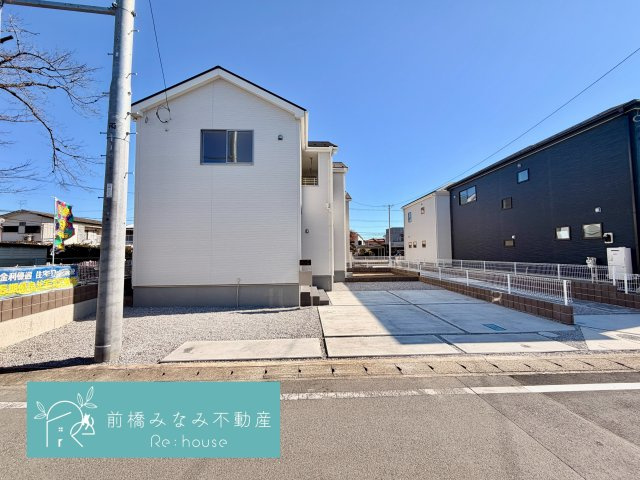 高崎市石原町第24　１号棟(全６棟)　リーブルガーデン　新築建売分譲の外観|外観もきれいです