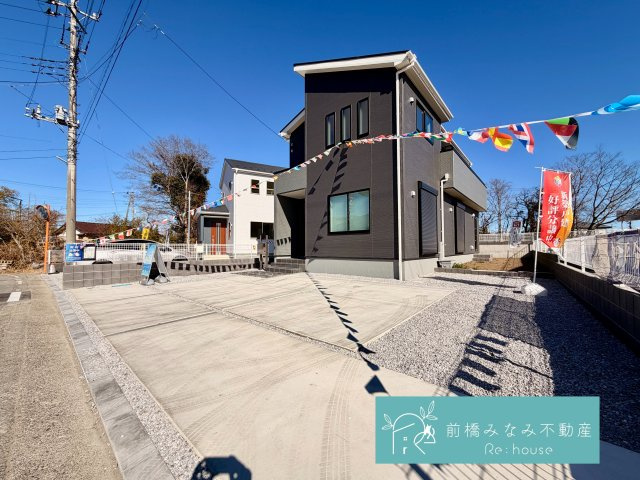 高崎市寺尾町第5　２号棟(全２棟)　リーブルガーデン　新築建売分譲の外観|外はこのようになっています