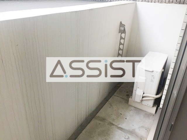 ディアコート目黒のバルコニー