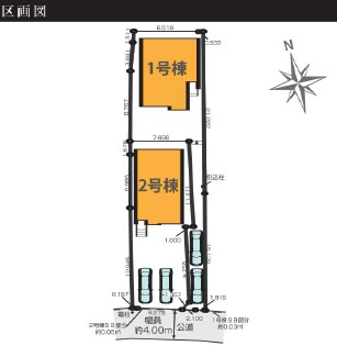 船橋市飯山満町2丁目6期の区画図