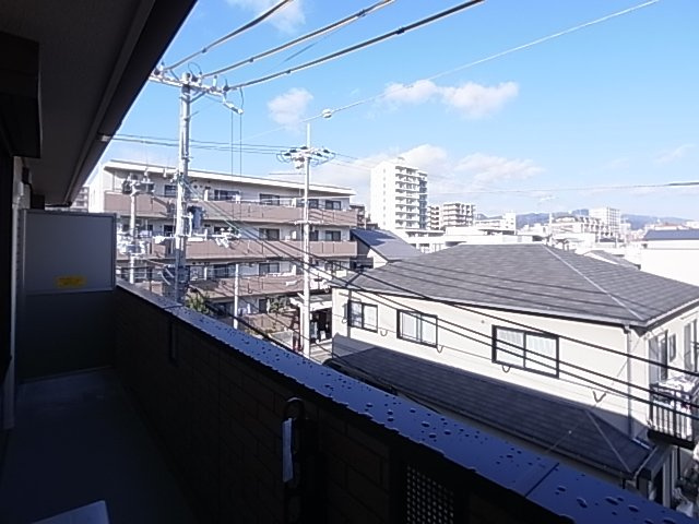神戸市兵庫区中道通９丁目のアパートの展望