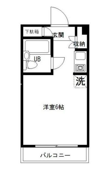 エルミ千駄木の間取り