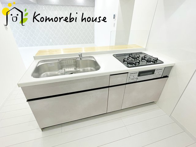 大宮植竹住宅のキッチン|使いやすいキッチンです