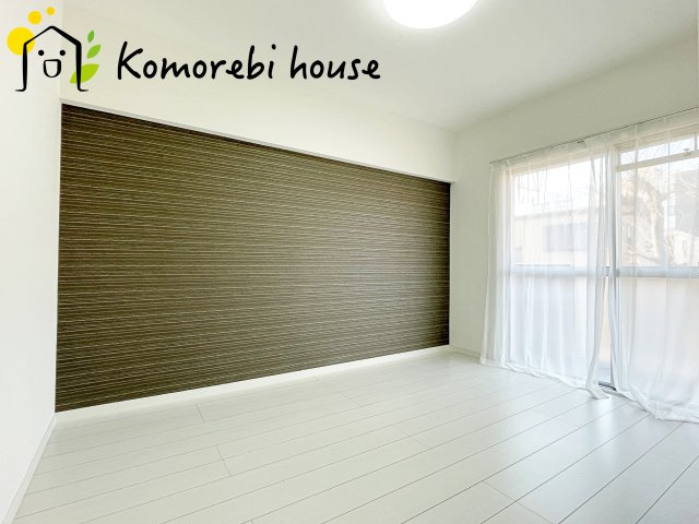 大宮植竹住宅の寝室|使い勝手のいい寝室です