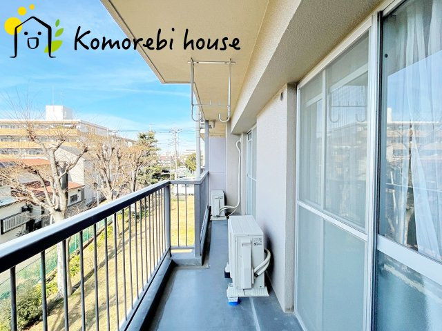 大宮植竹住宅のバルコニー|バルコニー付きです