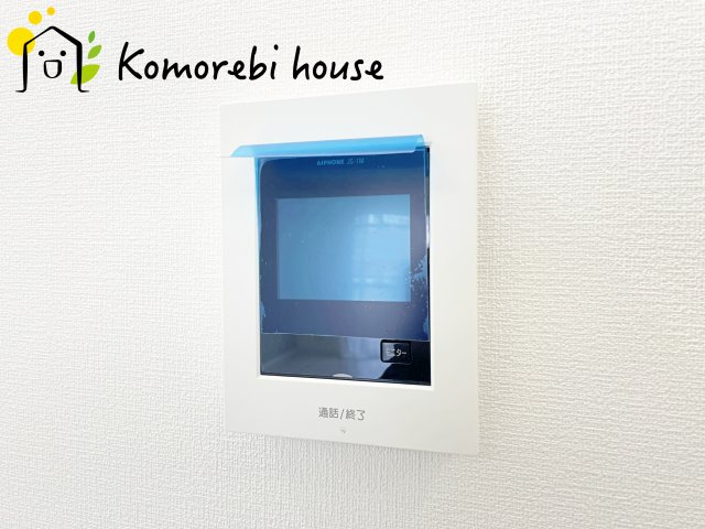 大宮植竹住宅の防犯設備|モニター付インターホンです。