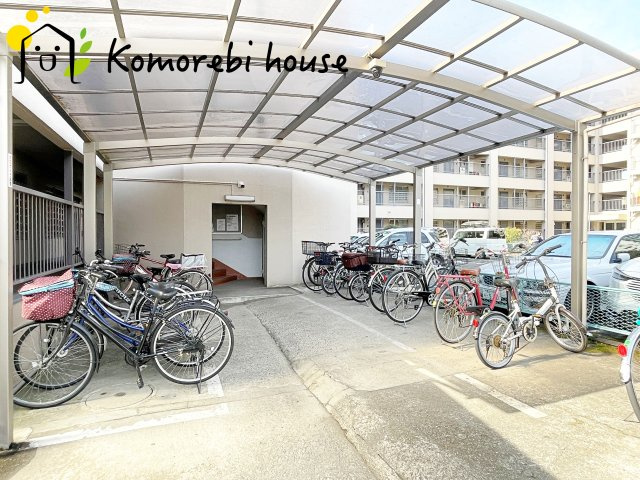 大宮植竹住宅の駐輪場|駐輪場です。
