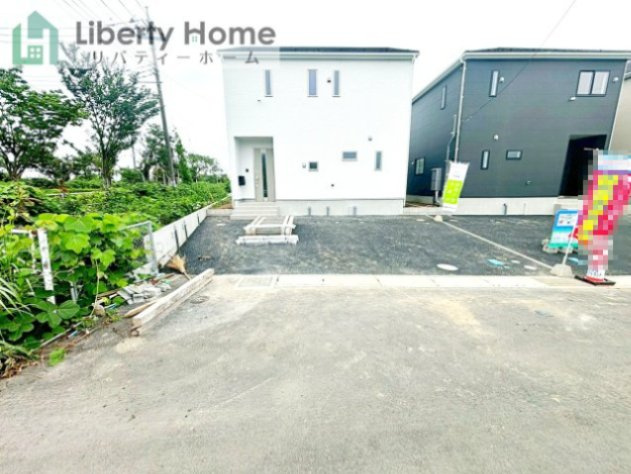 常総市本石下第12　新築戸建　6号棟の駐車場