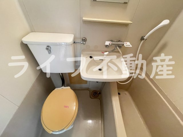 サンハイツたかだの独立洗面台|使いやすい独立洗面台です
