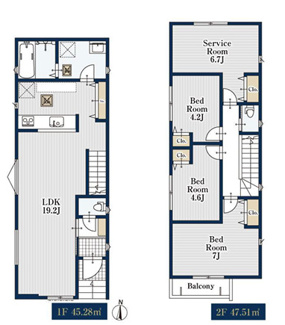  | 【名古屋市瑞穂区丸根町1丁目36−3新築戸建】✨️仲介手数料無料✨️中根小学校・萩山中学校