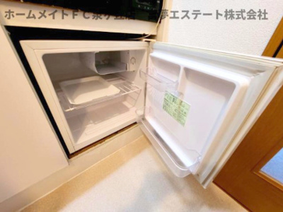 【設備】 | ハイツキシダ | ミニ冷蔵庫
※イメージ　反転タイプのお部屋の写真