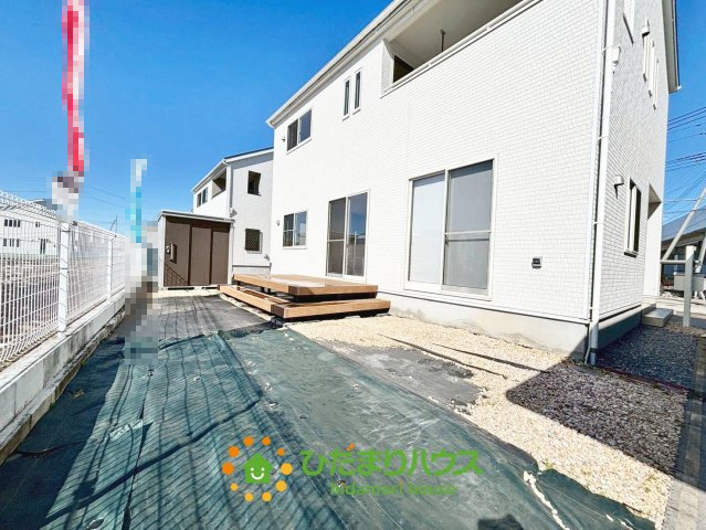 古河市女沼　中古一戸建ての庭