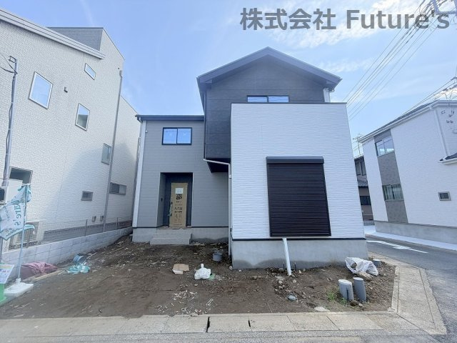 三郷市上彦名　新築戸建　全1棟の外観|現地の写真になります。