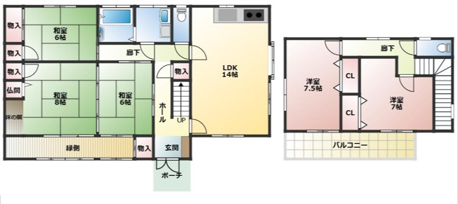 【間取り】 | 宇土市走潟町